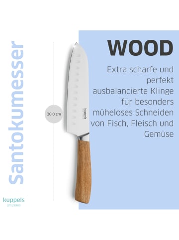 Kuppels Santokumesser WOOD in holz