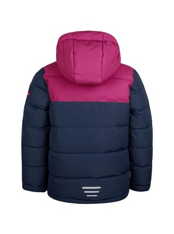 Trollkids Winterjacke "Gryllefjord" in Marineblau/Violett