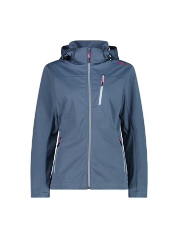 cmp Softshell / Windstopper in blau
