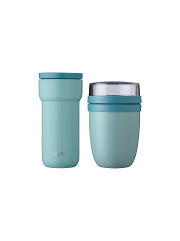 Mepal 2er Set Thermo-Lunchset Ellipse in nordic green