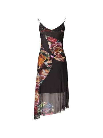 Desigual Schwarz Polyester Damen Kleid
