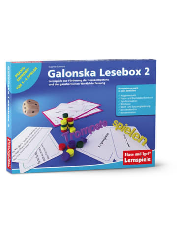 Hase und Igel Galonska Lesebox 2 | Lernspiele zur Förderung der Lesekompetenz und der...