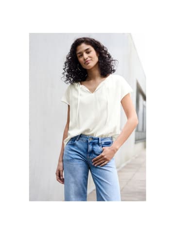 Street One Halbarmbluse in off white