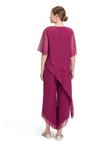 Vera Mont Jumpsuit mit Stufen in Sweet Berry
