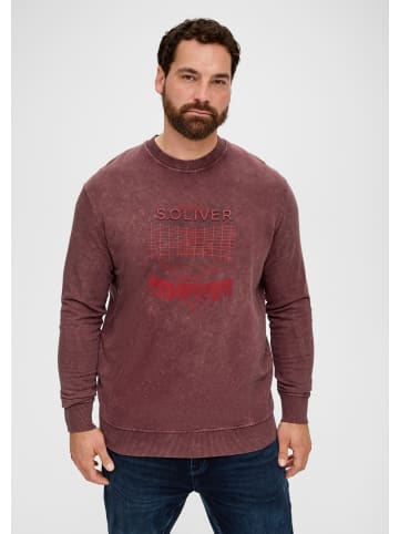 s.Oliver Sweatshirt in 4960_rostrot