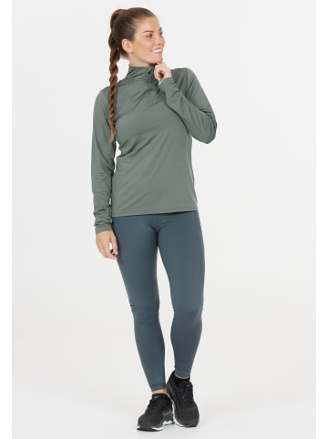 Endurance Langarmshirt Jaelyn in 3058 Balsam Green