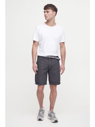 INDICODE Chinoshorts IDMews 70193MM kurze Hose mit Gürtel in dunkelblau