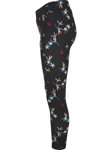 Urban Classics Leggings in blackfloret