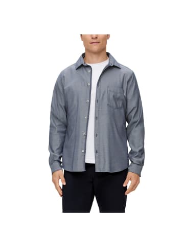 S.OLIVER RED LABEL Langarmhemd in Blau