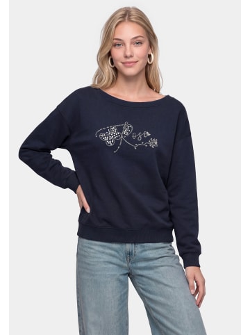 myMo Women Sweatshirt in Navy