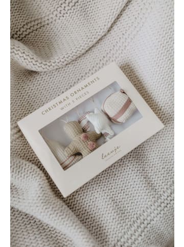 leevje Baumschmuck gingerbread man, star & present' in multicolored