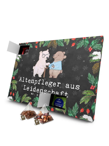 Mr. & Mrs. Panda Advents-Teekalender Altenpfleger Leidenschaft m... in Kreidetafel