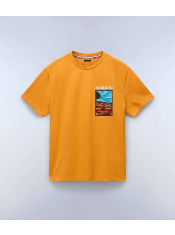 Napapijri T-Shirt "S-Valdor Ss" in Orange