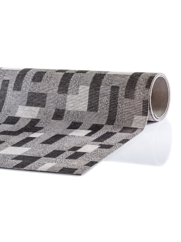 Peyer-Syntex 1 Mira Jacqu.Teppich Rieti anthrazit 80/150 cm in anthrazit
