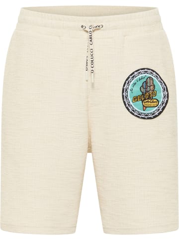 Carlo Colucci Sweatshorts di Egidio in Beige