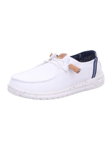 Hey Dude Damen Slipper Wendy Washed in Weiß