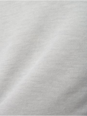 comma Langarmshirt in hellgrau