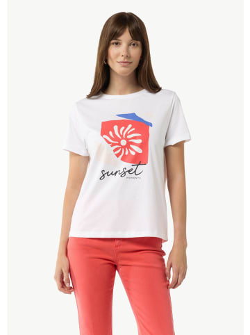 comma T-Shirt in 01E5_weiß