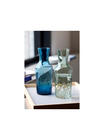 Lyngby Glas Wasserkaraffe Sorrento in Grün