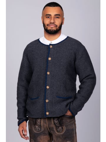 Edelnice Edelnice Trachten Strickjacke Felix anthrazit in anthrazit
