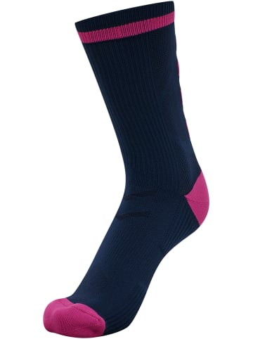 Hummel Low Socken Elite Indoor Multisport Erwachsene in BLACK IRIS/SUGAR PLUM