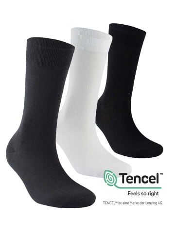 Wilox Socken aus Buchenholz Faser in  weiss