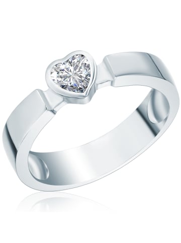 Rafaela Donata Ring Herz Sterling Silber Zirkonia in silber