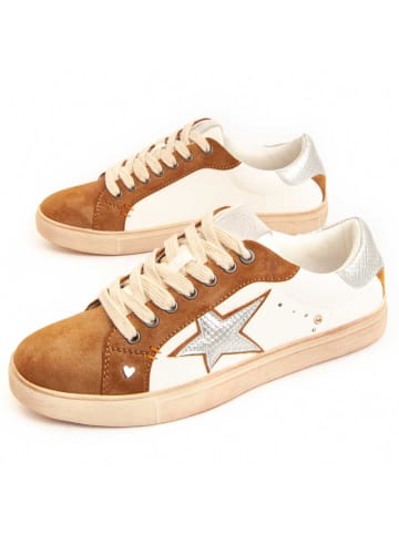 Montevita Sneakers Stardust in Braun