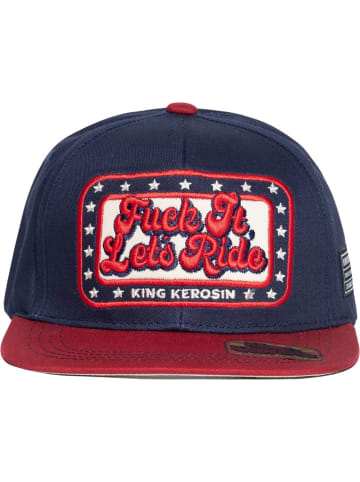 King Kerosin Cap in Blau