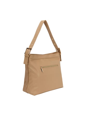 faina Women Handbag in Beige