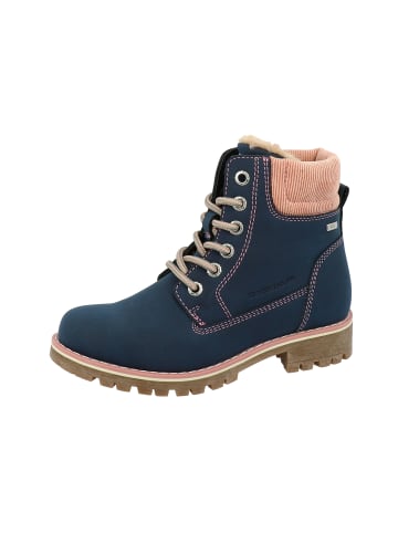 Tom Tailor Stiefel mit Warmfutter in Blau