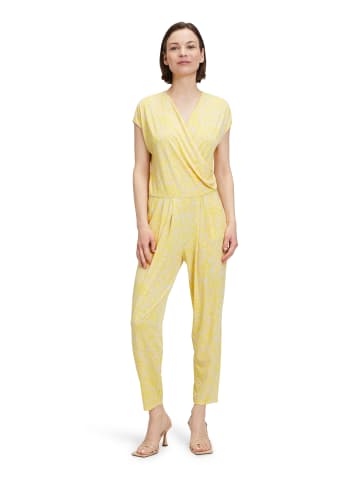 Betty Barclay Jumpsuit mit überschnittenen Ärmeln in Beige/Yellow