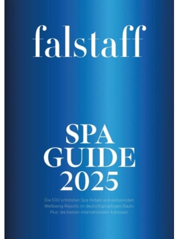 Falstaff Deutschland Buch - Falstaff Spa Guide 2025