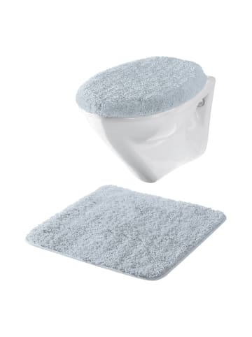 Erwin Müller 2-tlg. Hänge-WC-Set Rhodos in silber