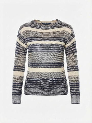 KOROSHI Gestreifter strickjersey fÃ¼r damen in blau