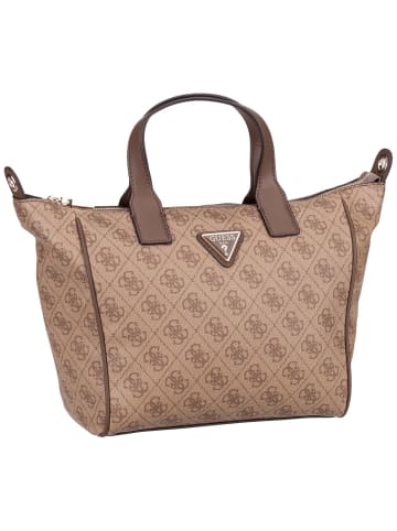 Guess Handtasche Follie Small Tote in Latte Logo