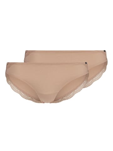 Skiny Slip 2er Pack in Beige