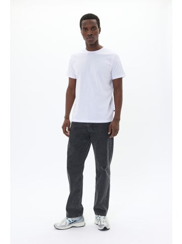 Matinique T-shirt MAJermane Gerade Passform in WHITE/WHITE/WHITE/BLACK/NAVY