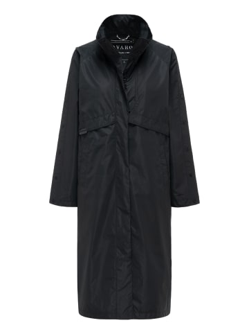 Navahoo Langmantel Zenblüte 14 in Black