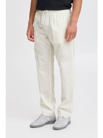 BLEND Leinenhose in weiß