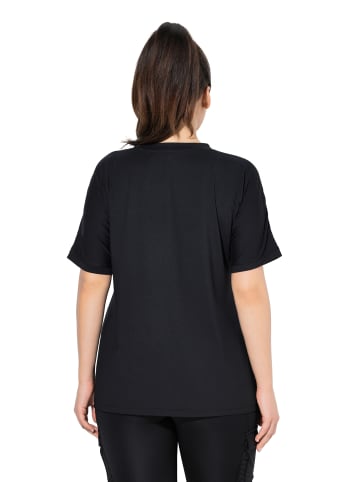 Ulla Popken Shirt in schwarz