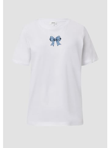 s.Oliver T-Shirt in 01D2_weiß
