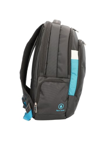 Roncato City Break Rucksack 45 cm Laptopfach in nero