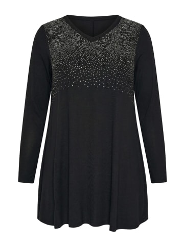 Shape Of You Blouse in Schwarz