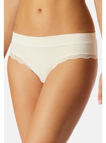 Schiesser Brazil Slip Unique Cotton in Off-white