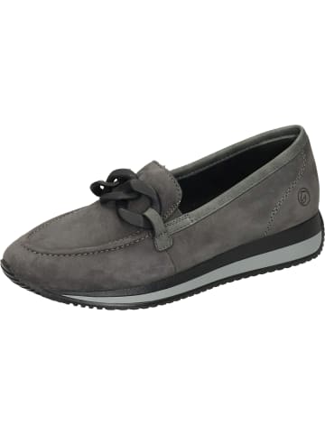 remonte Klassische Ballerinas, Slipper in granit/smoke