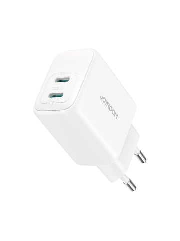 Wisam® Netzladegerät mit 2x USB-C Anschlüssen 20W PD / QC 3.0 Schnellladegerät Weiß