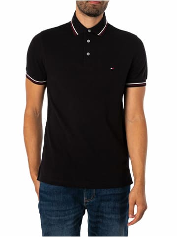 Tommy Hilfiger Poloshirt für Herren in Schwarz