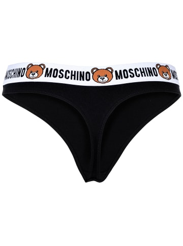 Moschino String 2er Pack in Schwarz