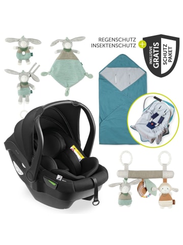 Hauck Babyschale Drive N Care i-Size ab Geburt in schwarz